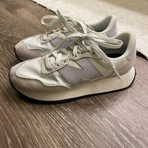 Purple New Balance 237 Sneakers